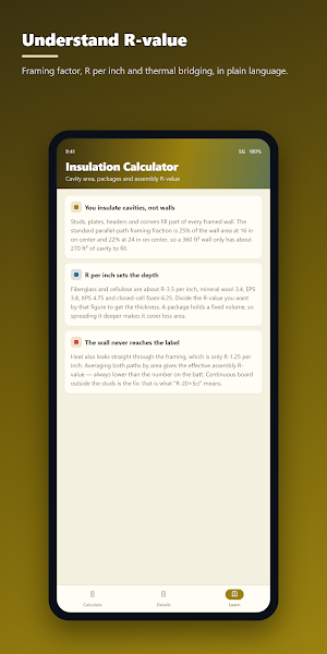 Insulation Calculator Screenshot 3