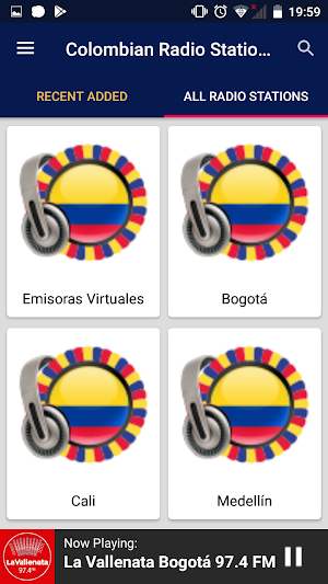 Colombian Radio Stations Screenshot 3