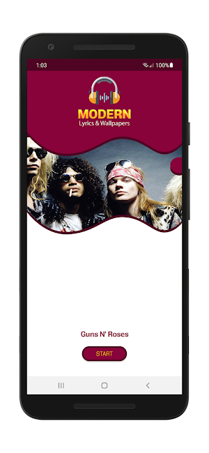 Guns N Roses Lyrics Wallpaper Screenshot 0