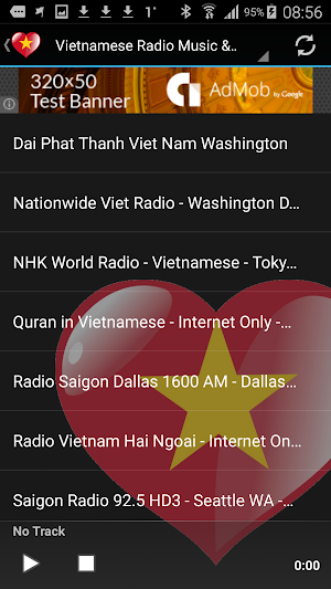 Vietnamese Radio Music & News Screenshot 1