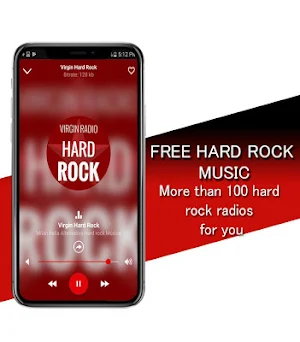 Free Hard Rock Music - Hard Rock Music app Screenshot 1