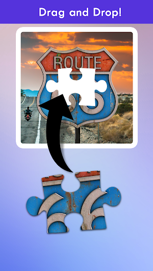 100 PICS Jigsaw Puzzles Game Screenshot 2
