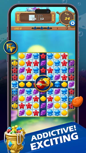 Super Fishdom Match Saga Screenshot 2