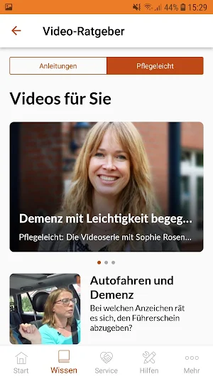 DAK Pflege-App Screenshot 2