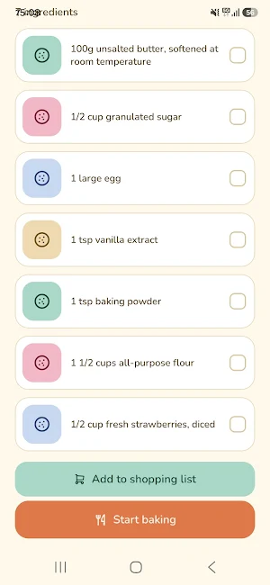 Cookie Recipes Offline Screenshot 2