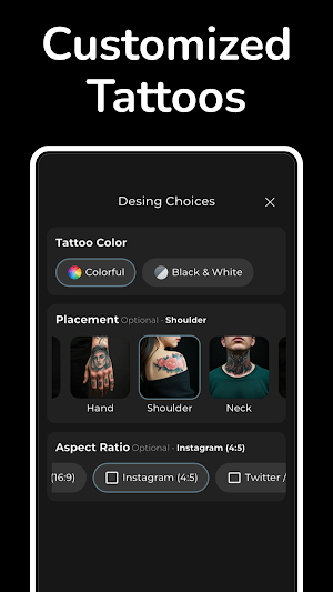 Tattoo AI - Design & Generator Screenshot 3