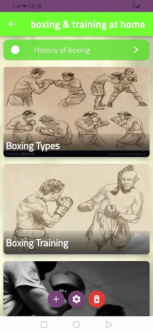 boxing & training at home screenshot 5