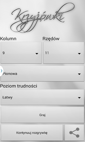 Krzyżówki po polsku Screenshot 0