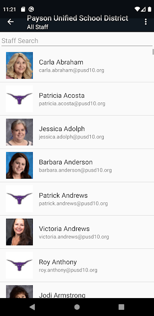 Payson Unified School District Screenshot 2
