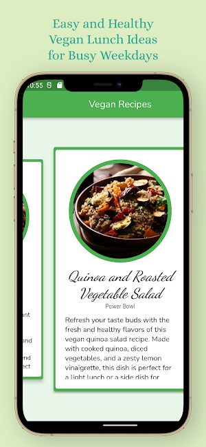 Vegan Recipes Screenshot 2