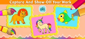 Coloring book games for kids Screenshot 2
