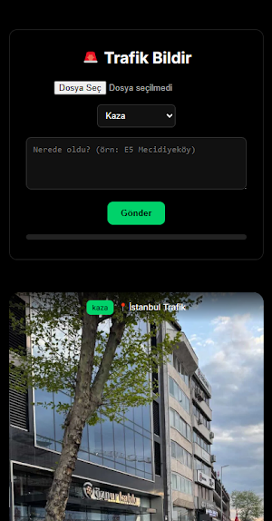 İstanbul Trafik Yoğunluğu Screenshot 1