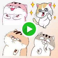 Cute Cat Animated WAStickerApp