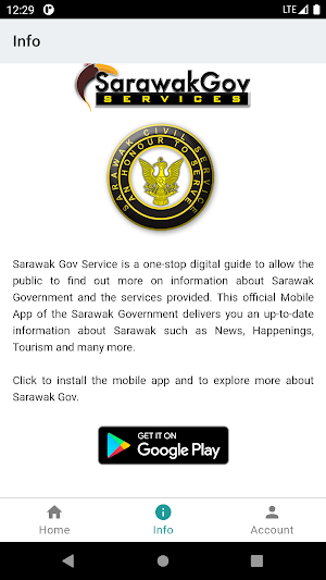 Service Sarawak Screenshot 3
