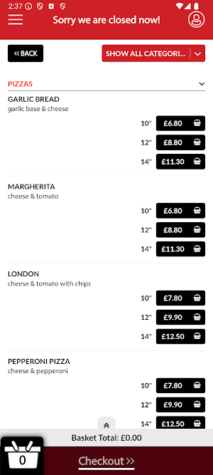 Corner Pizza Tonyrefail Port Screenshot 1
