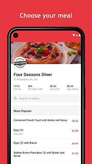 Four Seasons Diner Screenshot 0