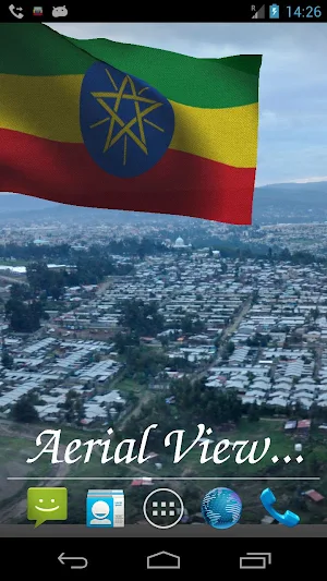 Ethiopia Flag Live Wallpaper Screenshot 2