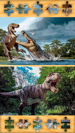 Dinosaurs Jigsaw Puzzles Games Screenshot 2
