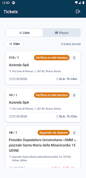 SAM Mobile App Screenshot 2