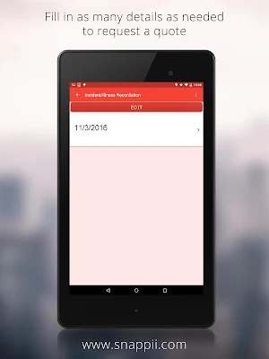 Incident/Illness Records App Screenshot 2