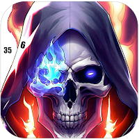 Skull Painting Color by Number