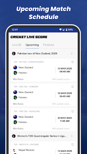 Live Cricket Score Screenshot 3