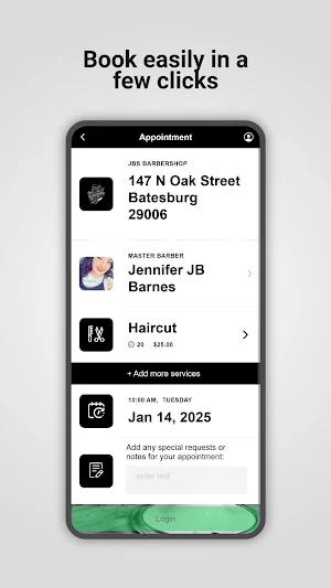 Jb's Barbershop Screenshot 2