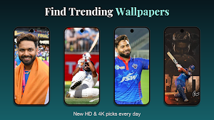 Rishabh Pant Wallpaper HD & 4K Screenshot 0