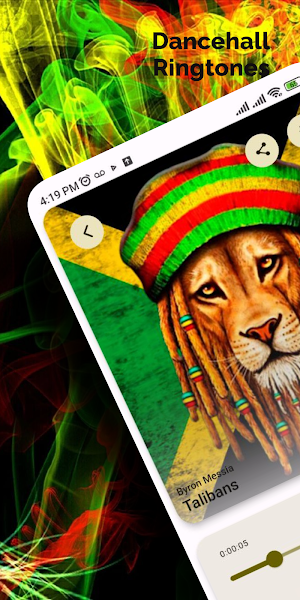 Dancehall Ringtones App Screenshot 0