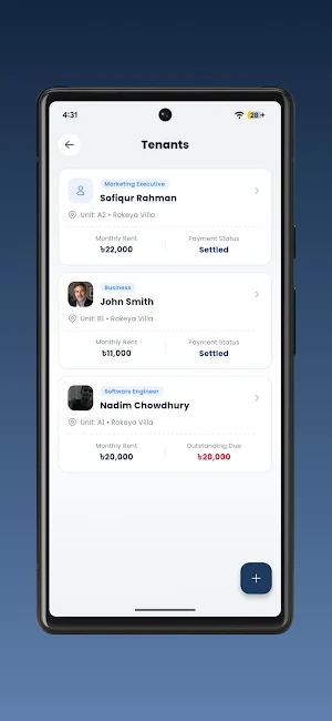 RentBook Flow - Rent Manager Screenshot 2