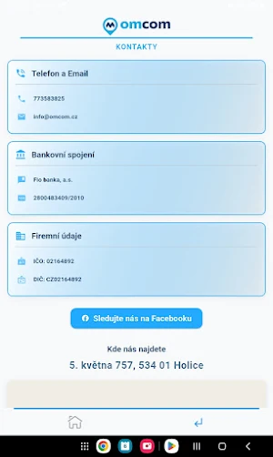 Můj OMcom Screenshot 3