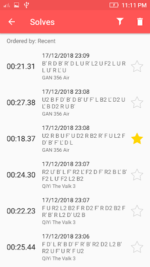 Cube Timer Screenshot 3
