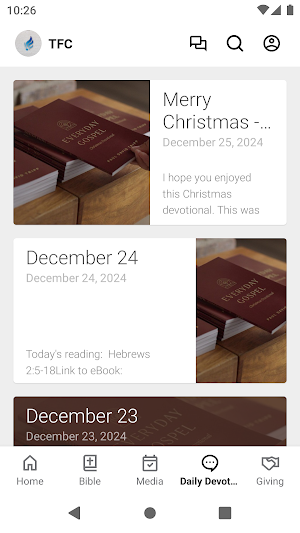 Thornydale Family Church Screenshot 2