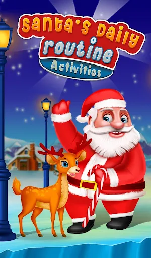 Santa's Daily Routine Activities Game Screenshot 0