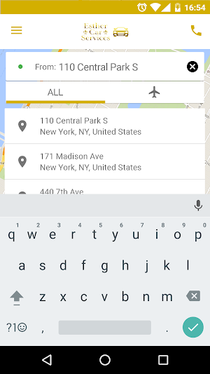 Esther Car Service Screenshot 2