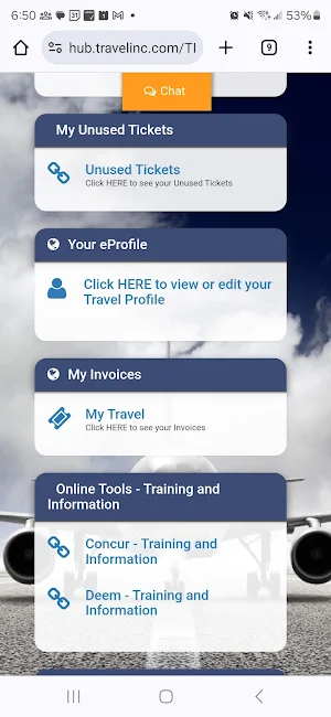 TI Mobile Screenshot 1