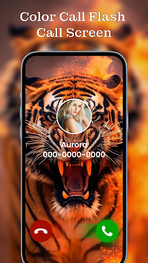 Color Call Flash - Color Phone Screenshot 1