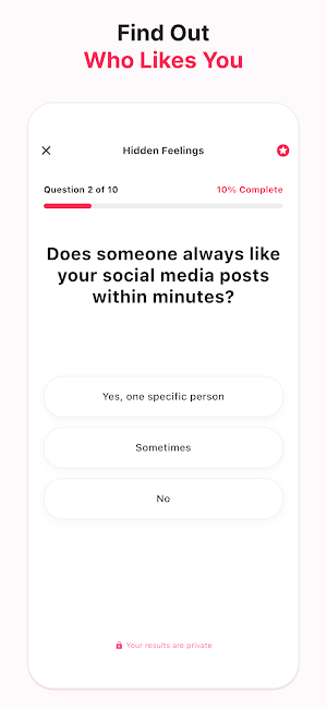 Love Test: Do they like me? Screenshot 1