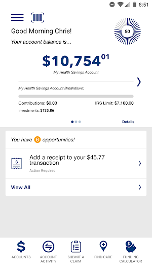 My Flex Account Mobile Screenshot 2