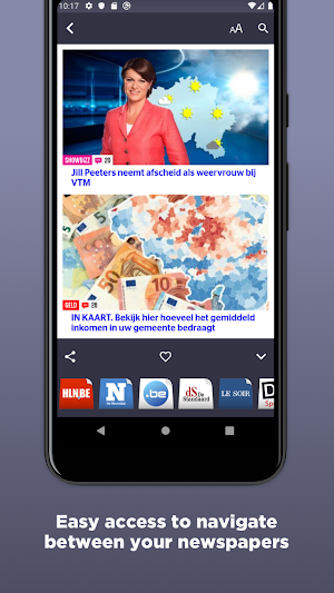 Belgian Newspapers Screenshot 2