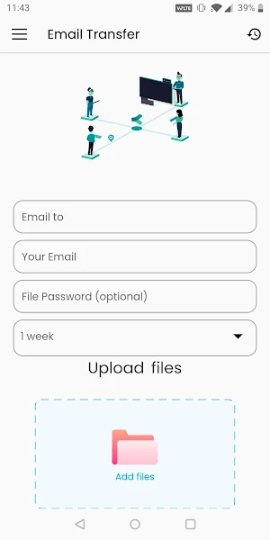 Me Transfer -File transfer app Screenshot 1