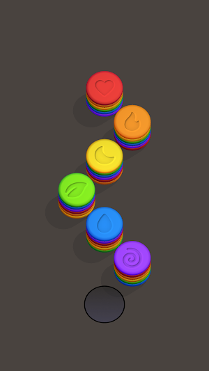 Coins Sort Mahjong Screenshot 1