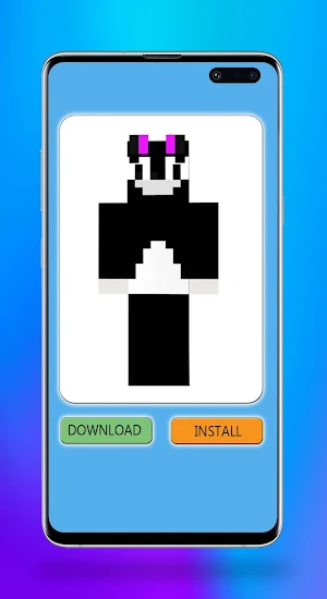 Cartoon Cat Skin For Minecraft Screenshot 2