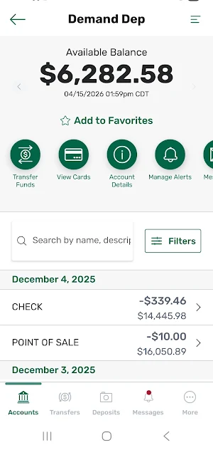 Caldwell Bank & Trust Company Screenshot 2