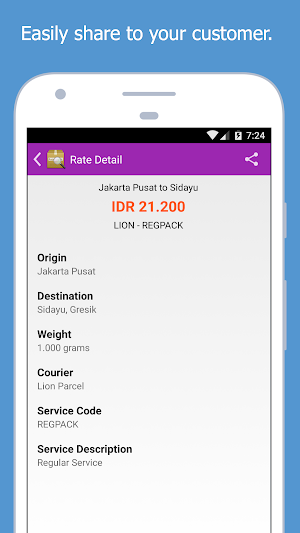 RajaOngkir: Ongkos Kirim dan Cek Resi Lengkap Screenshot 3
