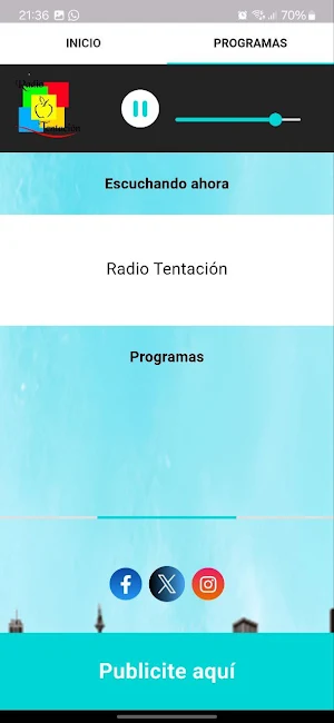 Radio Tentación Screenshot 2
