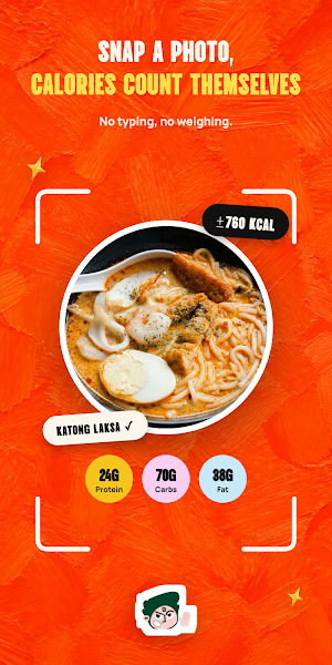 Gizi AI: Food Calorie Counter Screenshot 0