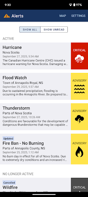 NS Alert Screenshot 1