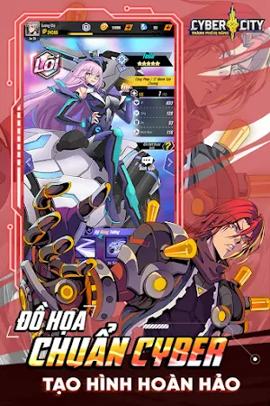 Cyber City Tặng 1020 Lượt Quay Screenshot 2