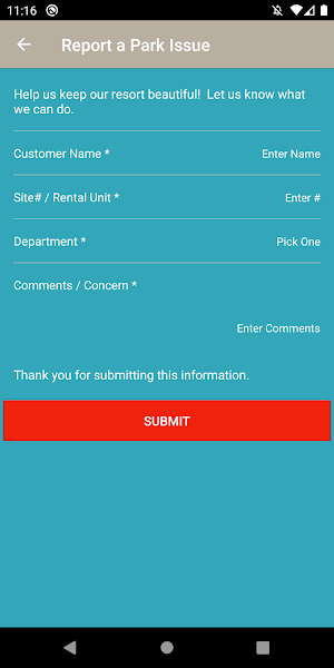 Red Eagle Family Campground Screenshot 0